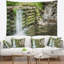 Tapisserie cascade paysage artificiel-28508173
