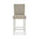 Snider Upholstered Adjustable Height Counter Stool with Solid Wood Frame