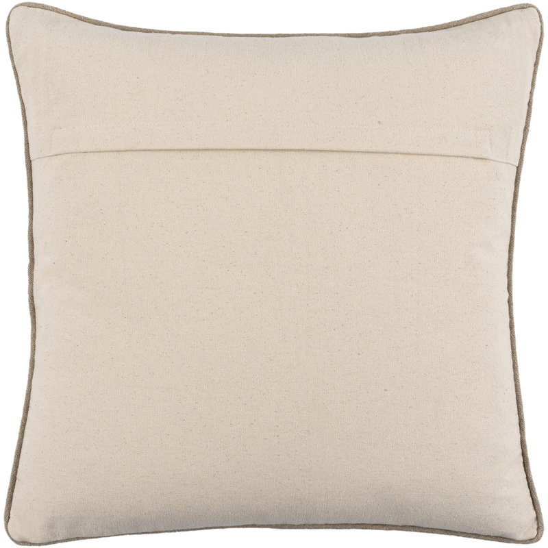 Marie Square Linen Pillow Cover, 18" x 18", Pillow Cover Only - No Insert