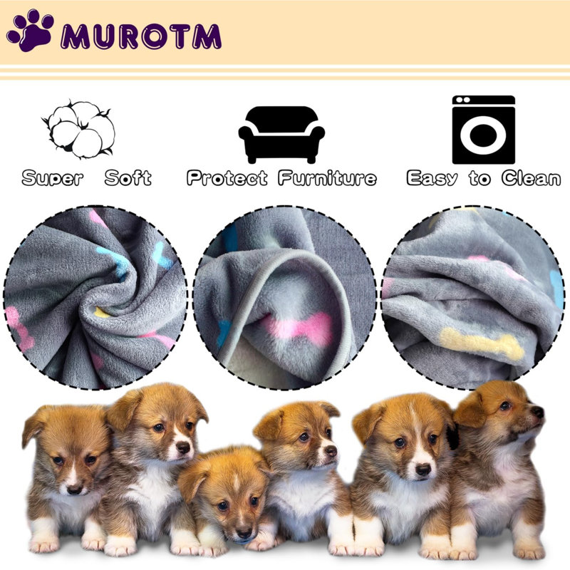 Couverture pour animal, Gris