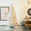 Jupe d'arbre de Noël en fausse fourrure de lapin-88132682