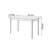 Simple Black Ash Wood Rectangular Writing Desk-2139650057