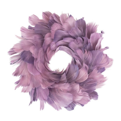 Couronne de plumes 10 po
