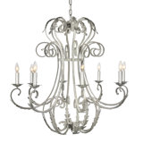Florance 8 - Light Candle Style Empire Chandelier