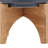 Planter W/ Wood Stand, Matte Gray-1501922982