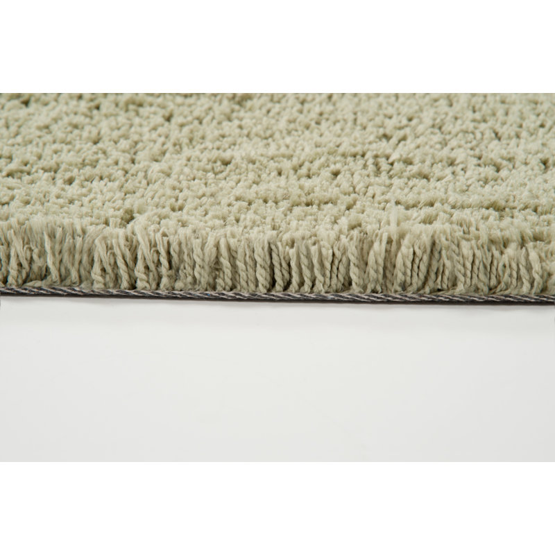 Tapis lime fabriqué et touffeté à la main Hotchkiss, Rond 3 pi