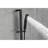 Matte Black Handheld Shower With 59-inch Hose And Comfortable Spray Modes Head 28-inch Adjustable Slide Bar Stainless Steel Construction