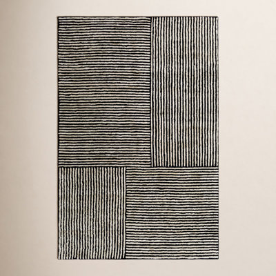 Balos Hand-Tufted Striped Rug