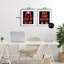 Ensemble de jeu encadré sous verre 2 pièces Level Up High Score Gamer, design par Marcus Prime-449212010-449212014
