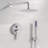 Thermostatic Complete Shower System with Rough in-Valve-97571290