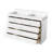 55'' W 100% Solid Wood 10-Drawer Changing Table Dresser In White