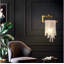  Lustre à lumière LIGHT | Abat-jour en verre sculptural | Plafonnier en cuivre | Lampe décorative moderne
