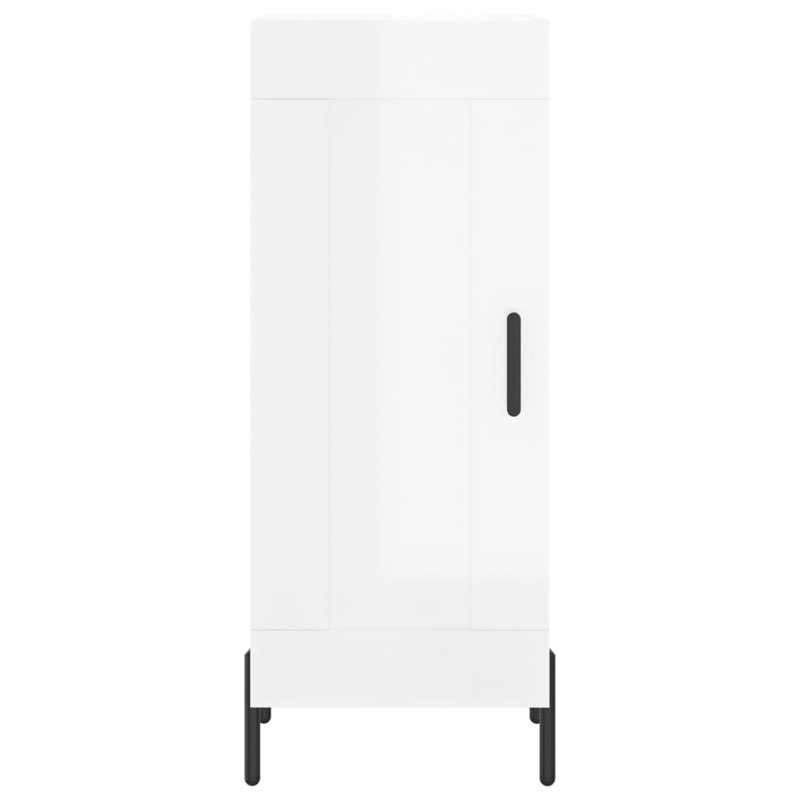 Liscomb 34.5cm Sideboard, High Gloss White