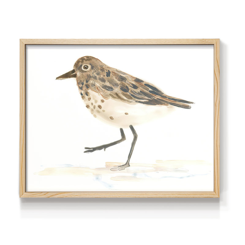 «Pretty Piper IV», reproduction encadrée, H 8 po x l 10 po, Naturel