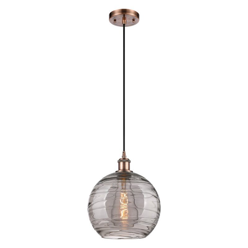 Plafonnier encastré 8 lumières Amrith, Cuivre