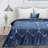 Polyester Geometric Shapes Bedspread-73719145