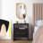 1 - Drawer Solid Wood Nightstand-1640123012