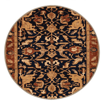Tapis brun lavable à la machine