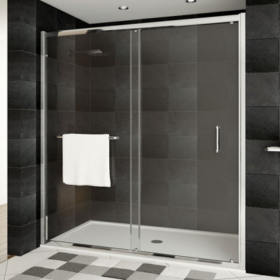 Porte de douche coulissante à dérivation 30,75" x 76" Ultra-A