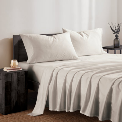 Ensemble de draps en satin de coton 425 draps