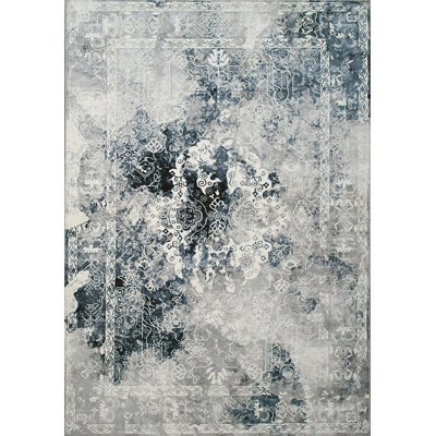 Tapis oriental gris Ted