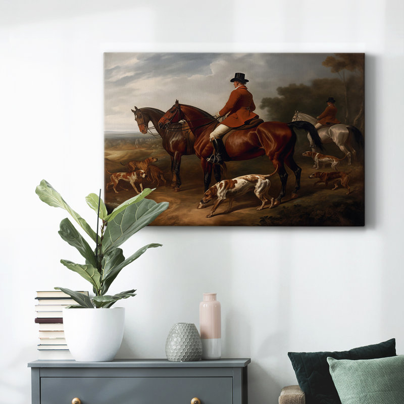 Animaux, paysage, série CD XXII, H 40 po x l 60 po