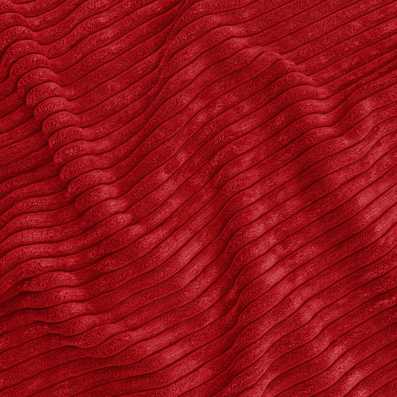 Corduroy Body Pillow Case by Sweet Jojo Designs, Burgundy Red