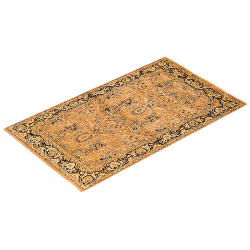 Classic One-of-a-Kind 4' 3" x 6' 2" Hand Knotted Area Rug