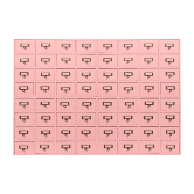 Ensemble de rangement de bureau 64 tiroirs