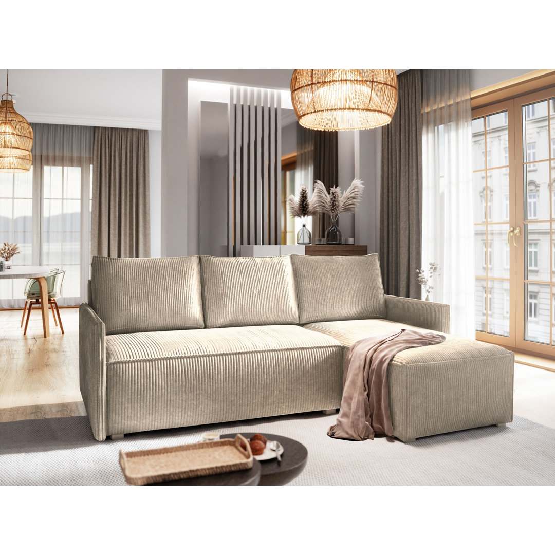 Ecksofa Shanquita mit Bettfunktion