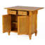 Ensemble d’îlot de cuisine drop leaf Azizi-1376932524