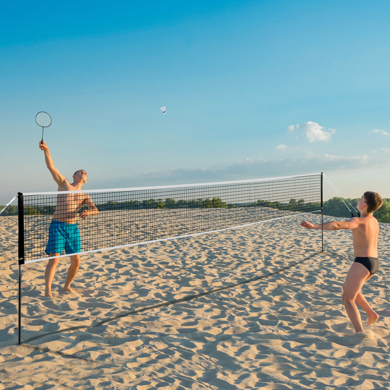 VEVOR Mesh Badminton with Carrying Case