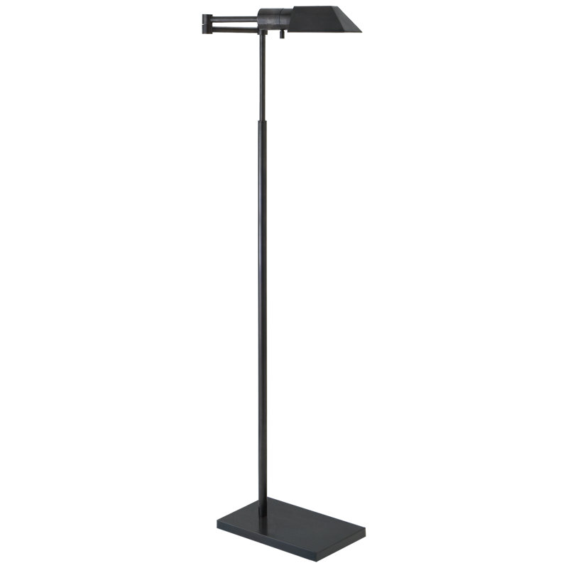 Studio Swing Arm Floor Lamp, Bronze
