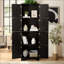 Élégante armoire de rangement à 8 portes avec 4 tablettes, idéale pour un décor organisé et élégant dans les salons, les cuisines et les bureaux-949779834