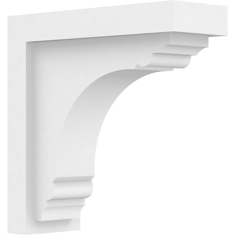 Support Standard Warren Architectural Grade PVC, H 10 po x l 3,5 po x p 10 po