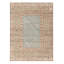 Distressed Homage Hand Knotted Wool Floral Area Rug-770753668