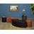 Aurora Curved Vinyl Ottoman-23174394