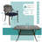 9-Piece Outdoor Furniture Dining Set For 8, All Weather Cast Aluminum Patio Dining Set- Large 64" Square Table With Umbrella Hole And 8 Cushioned Chairs, Patio Table And Chairs Set-1016582671