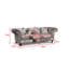 Camaury Velvet Patchwork Sofa-428884877-434215146