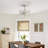 Heleena 20" Caged Enclosed Low Profile Crystal Ceiling Fan with Lights and Remote Control-1661750173