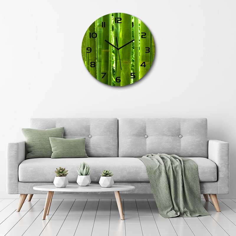 Joely Glass Wall Clock