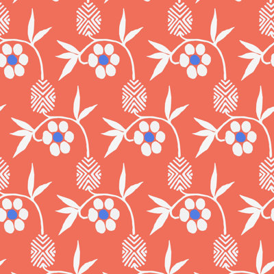 Nomad Kimono Flower Wallpaper Roll