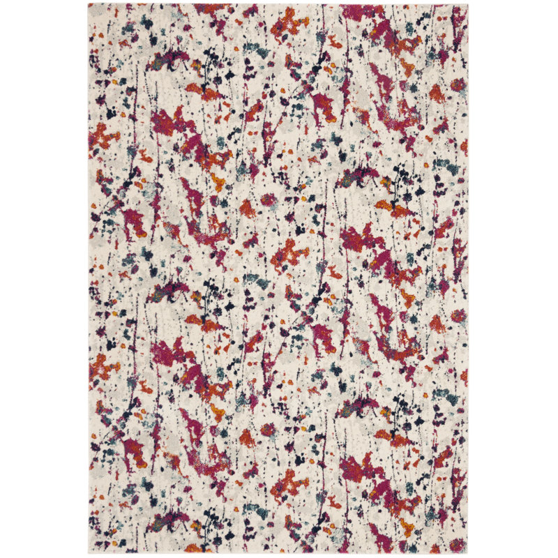 Faustina Performance Abstract Rug, Rectangle 9' x 12'