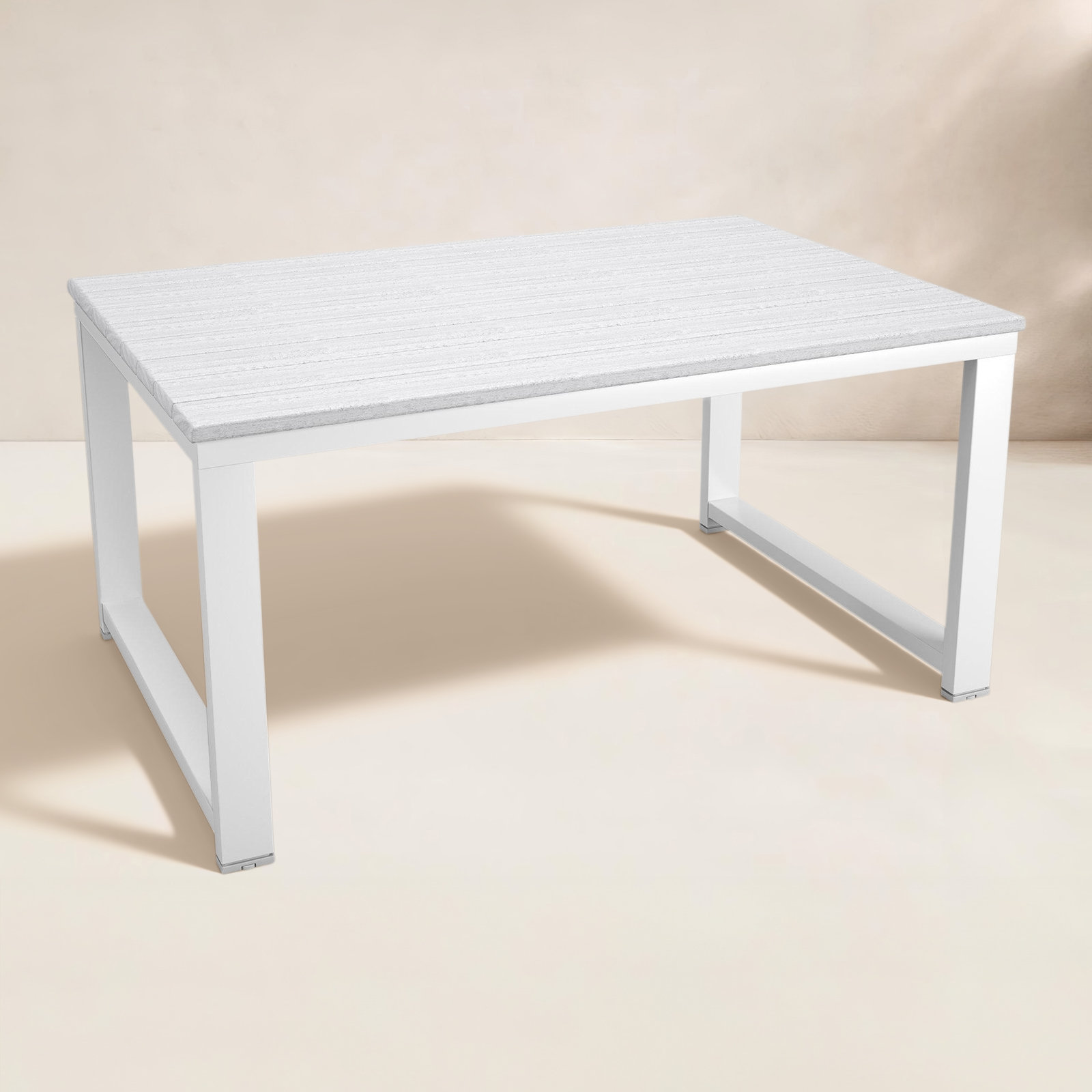 Townsend 35" Patio Table, White
