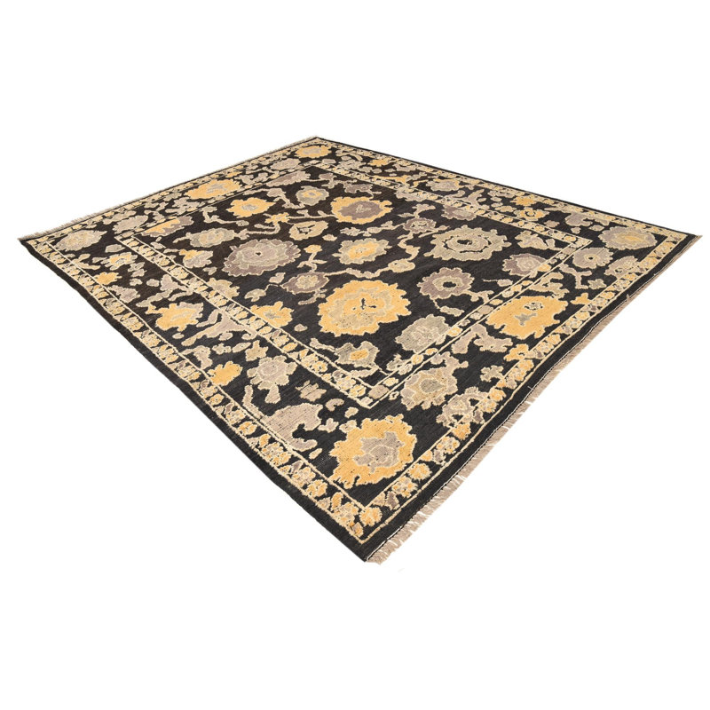 Jose Black Rug