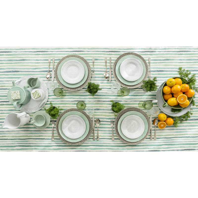 Rua Nova Earthenware Salad/Dessert Plate, Antique White