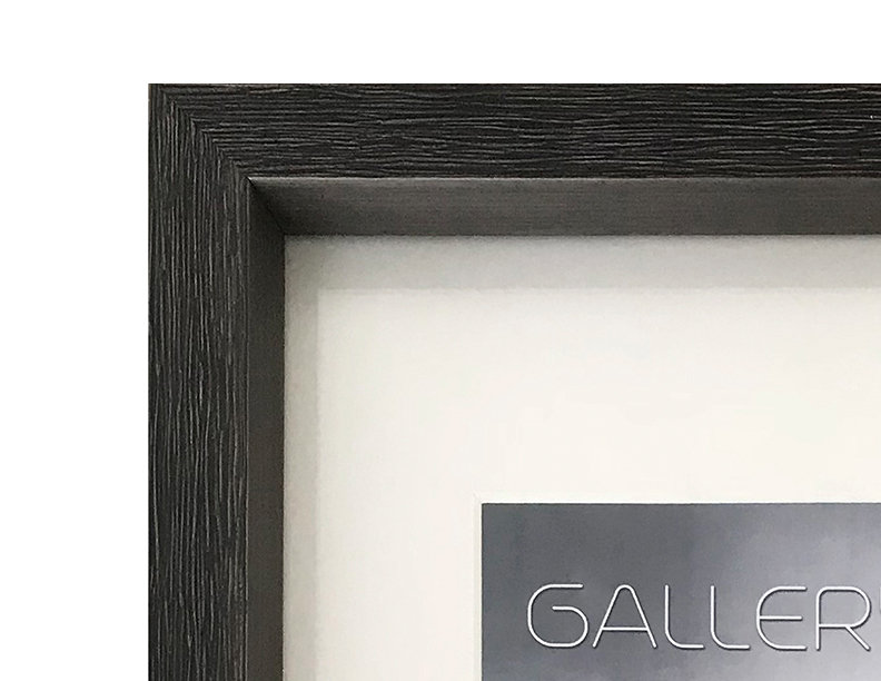Beveled Picture Frame - Set of 4 with Mat