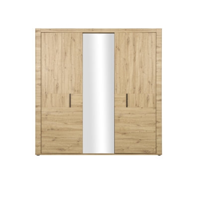 Rayburn 3 Door Manufactured Wood Wardrobe