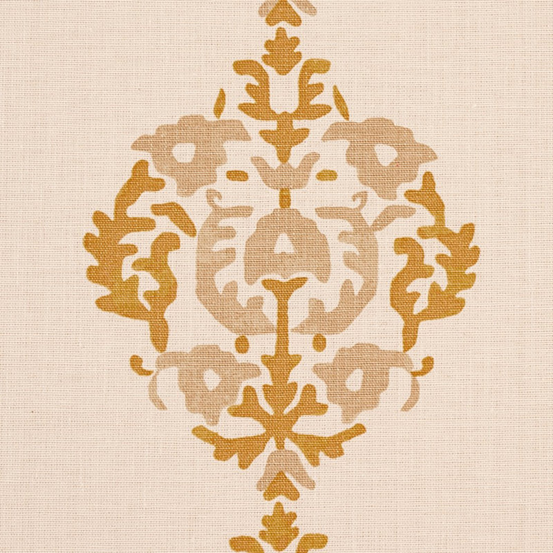 Tissu Constantine, Naturel / ocre