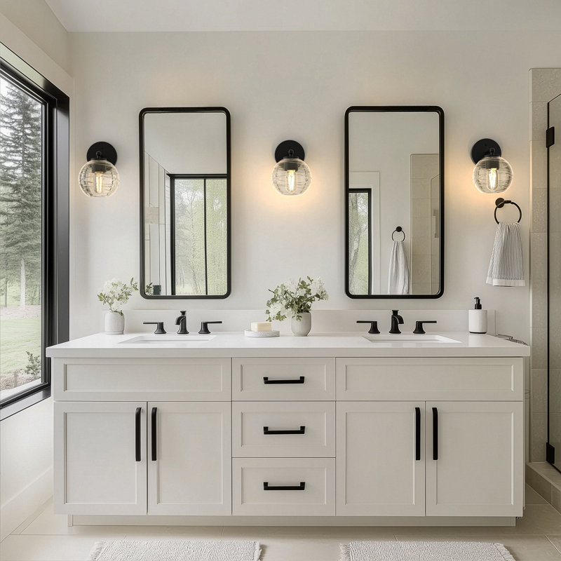 Tappen 1-Light Wall Sconce Flush Mounted Pendant Lighting(3-Pack)